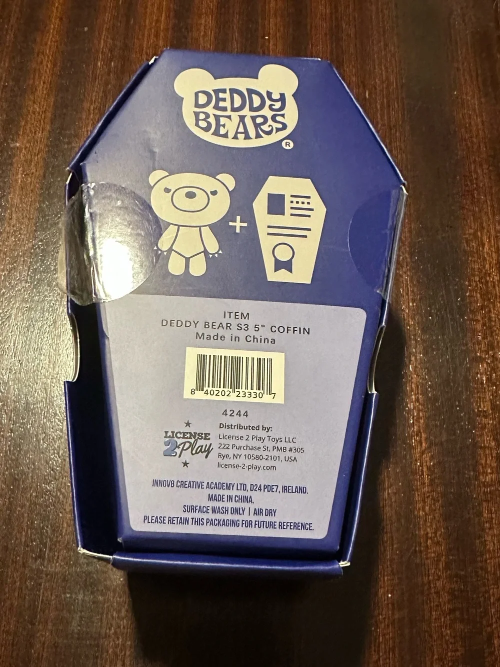 Deddy Bears Dr BearGrave Plush